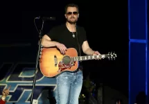 Eric Church performs onstage at the Runaway Country Music Fest at Osceola Heritage Park on March 20^ 2016 in Kissimmee^ Florida. KISSIMMEE^ FL-MAR 20