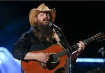 Chris Stapleton performs at the 2018 CMA Fest at Nissan Stadium on June 9^ 2018 in Nashville^ Tennessee.