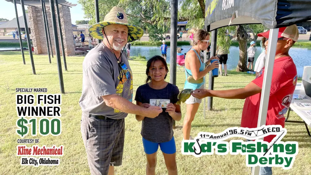 priscilla-100-dollars-winner-kline-mechanical-kids-fishing-derby-2025