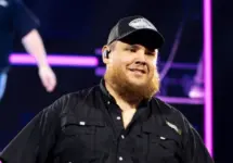 Luke Combs performs live at ao arena manchester uk. Manchester^ United Kingdom^ 17th october 2023