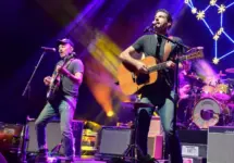 The Avett Brothers perform in Hollywood^ Florida on November 17^ 2024.