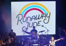 Runaway June perform at CMT's RAMJAM at TopGolf on June 3^ 2019 in Nashville^ Tennessee.