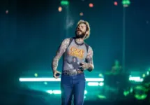 Post Malone performs at Tottenham Hotspur Stadium on his The BIG A$$ World Tour. London^ UK - September 20^ 2025