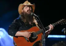Chris Stapleton performs at the 2018 CMA Fest at Nissan Stadium on June 9^ 2018 in Nashville^ Tennessee.