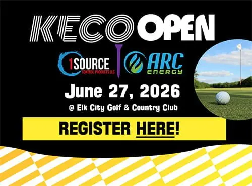 Register here KECO Open 2026 Elk City Golf and Country Club tournament June 27