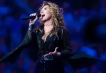 Shania Twain at the 2017 US Open Grand Slam tennis tournament NEW YORK CITY^ - AUGUST 28