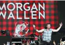 Morgan Wallen performs in concert during the "Can't Say I Ain't Country" Tour on July 20^ 2019 at Northwell Health at Jones Beach Theater in Wantagh^ New York.