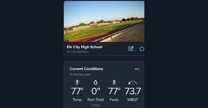 Elk City Schools Adds Weather Station to Improve Student Safety