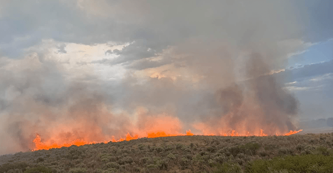 Three Lightning-Strike Fires Keep Roger Mills County Crews Busy