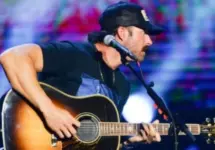 Riley Green performs in Hollywood^ Florida on November 14^ 2024. Hollywood^ Florida - November 14^ 2024