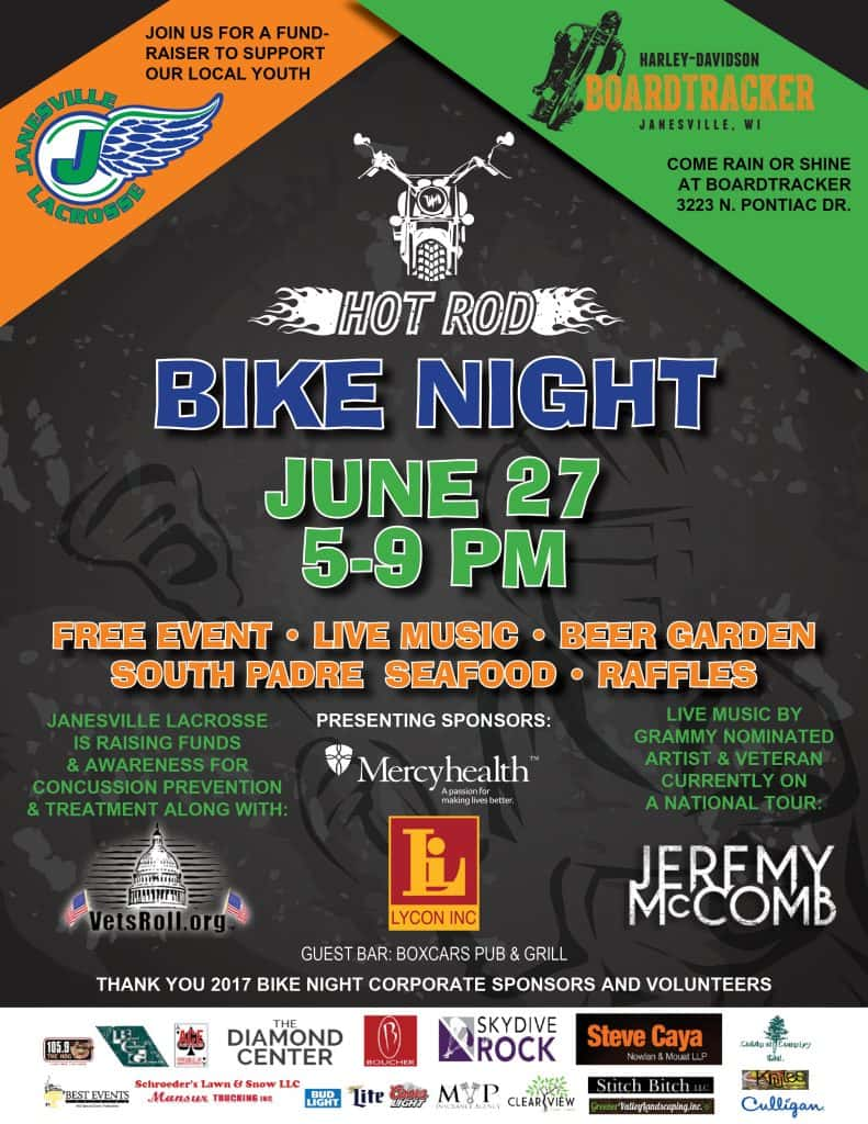 Bike Night Benefitting Janesville LaCrosse