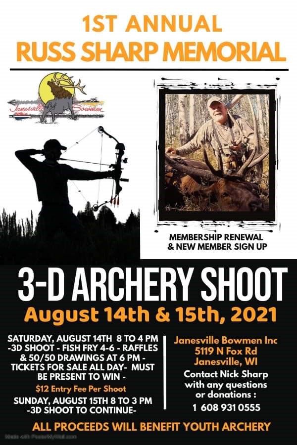 1st Annual Russ Sharp Memorial 3-D Archery Shoot - Vimarsana News