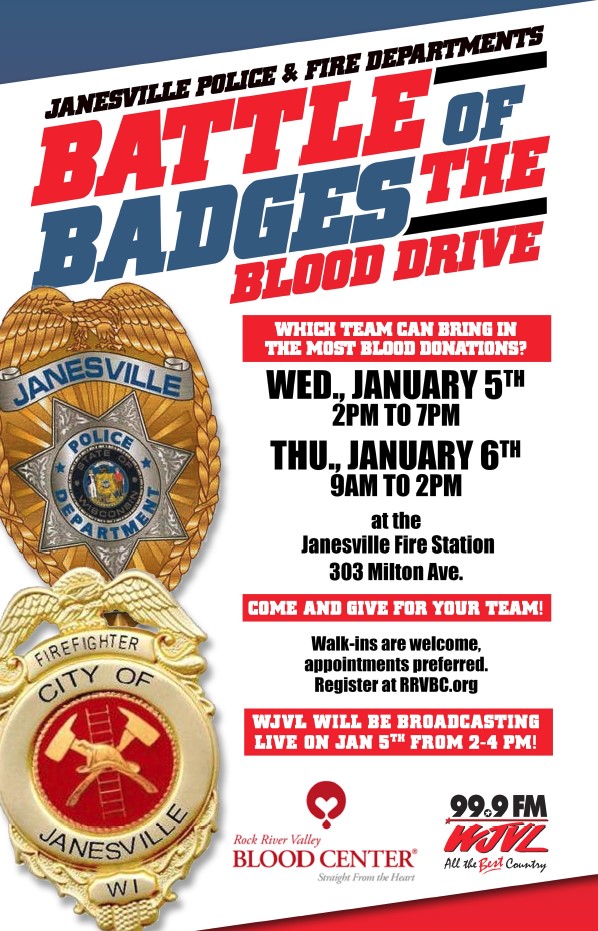 Battle of the Badges Blood Drive