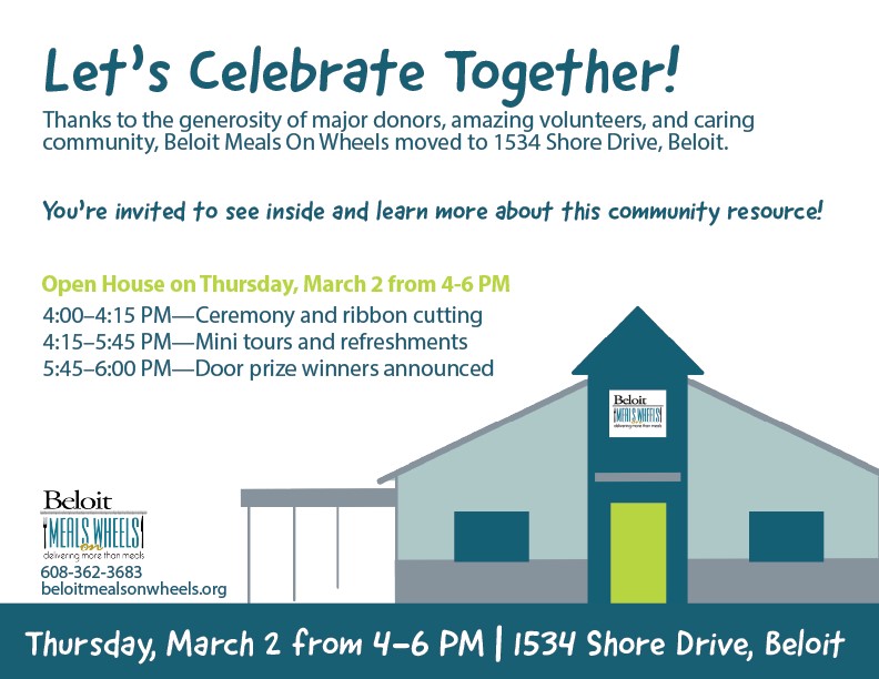 Beloit Meals on Wheels hosting open house - Vimarsana News