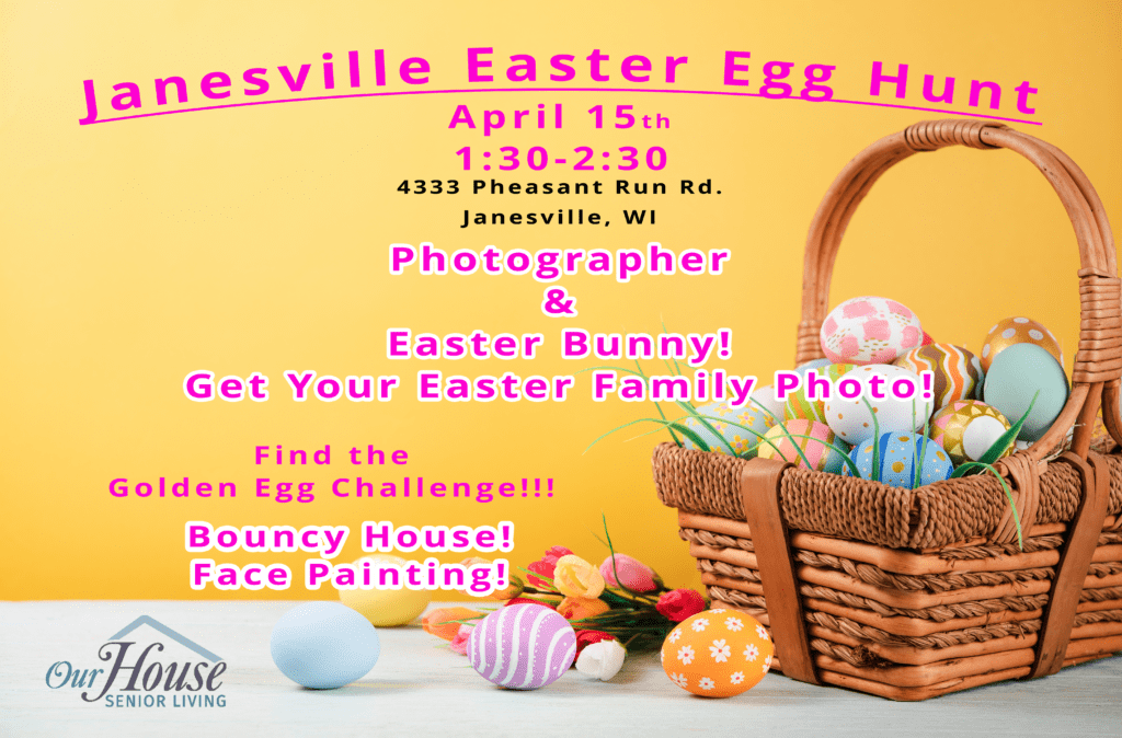 Our House Easter egg hunt!