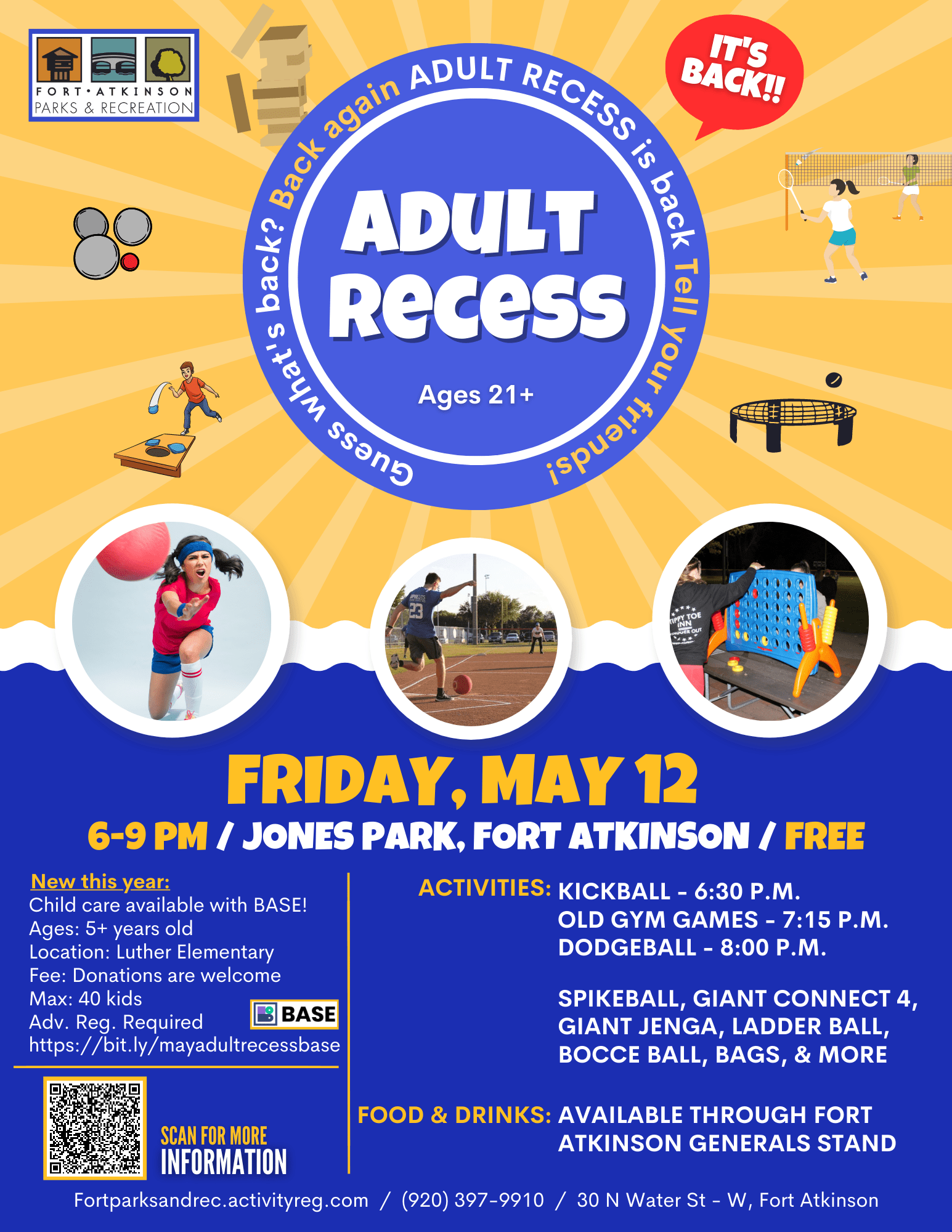 Adult Recess Fort Atkinson