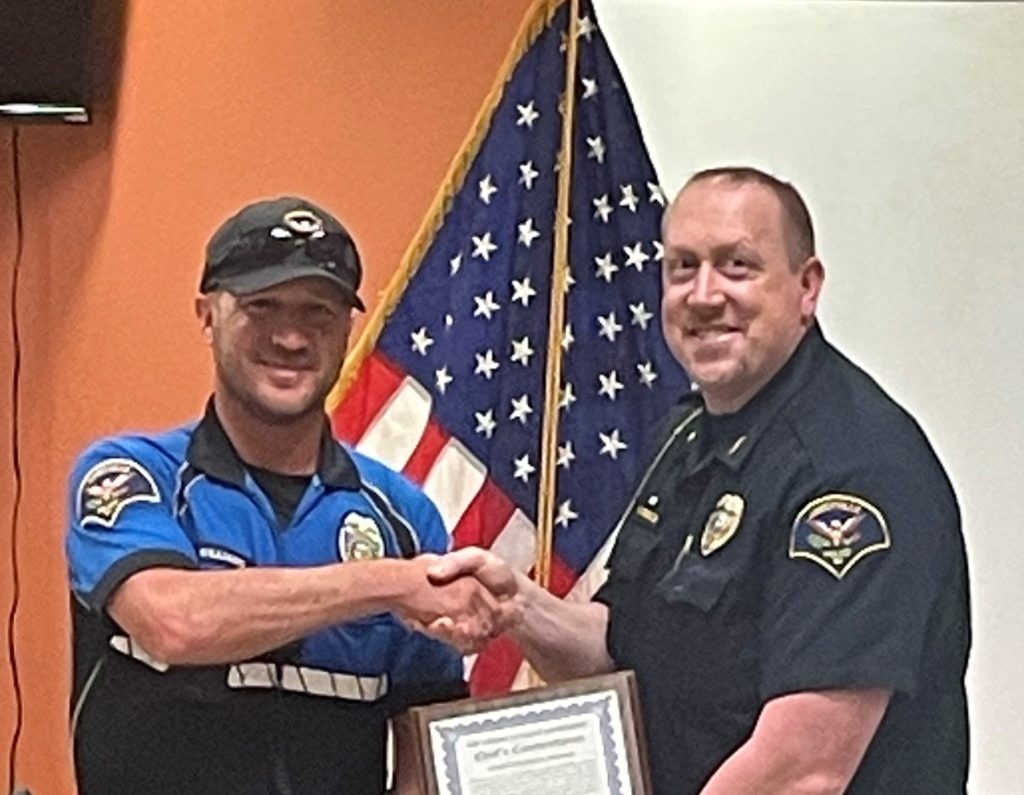 Janesville Police Officer saves a man's life WCLO