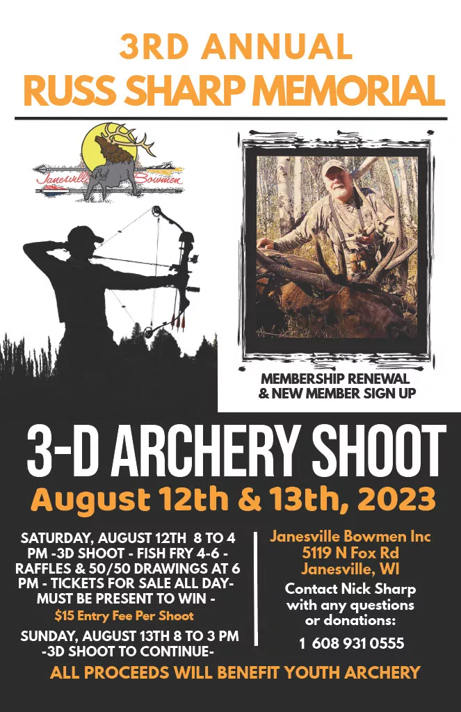 3rd Annual Russ Sharp Memorial 3D Archery Shoot