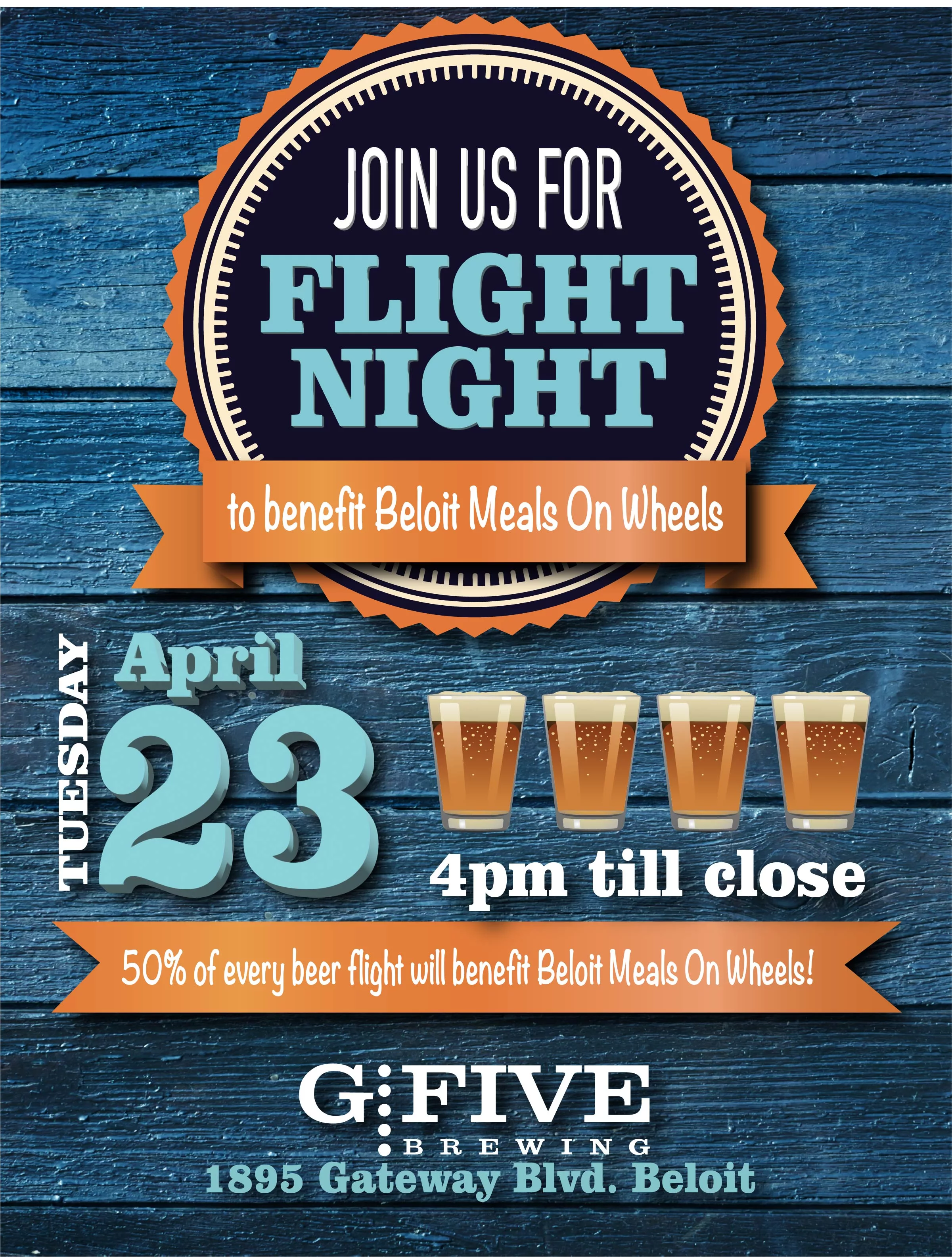 Beer Flight Night at G5 Brewing