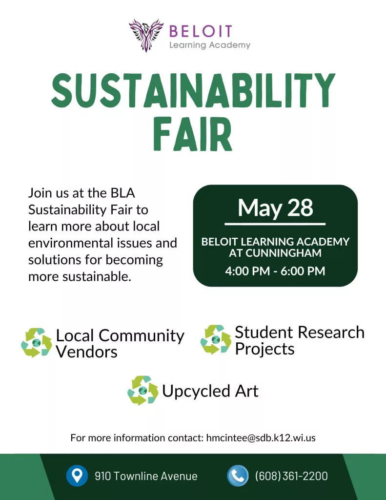 Beloit Learning Academy to host first sustainability fair - Vimarsana News