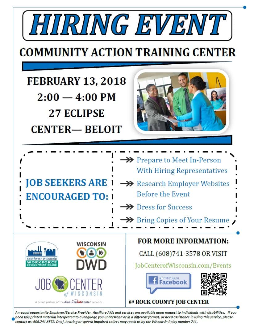 Beloit Hiring Event WJVL