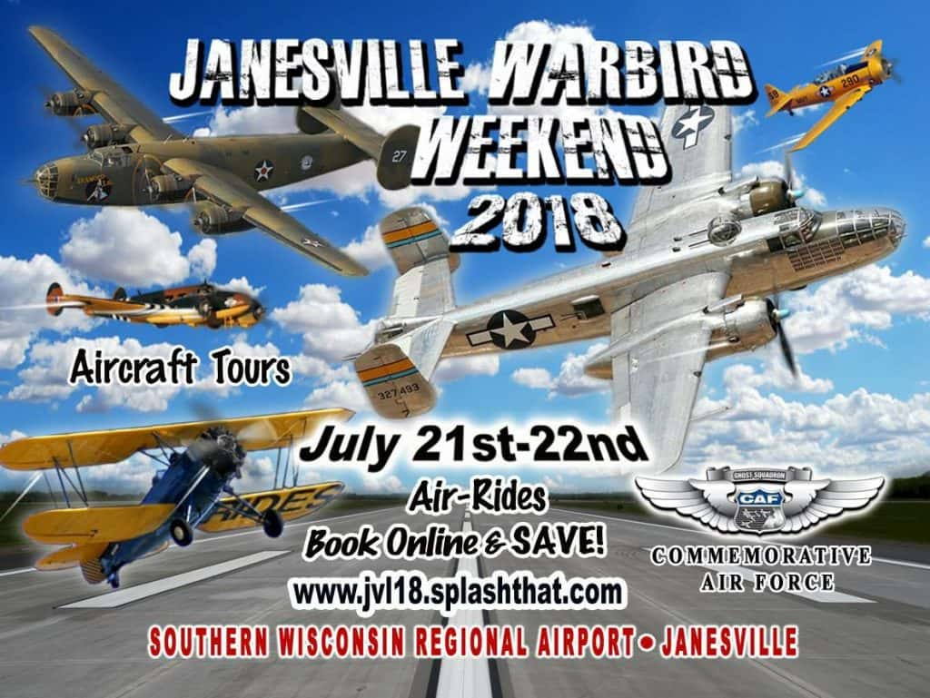 All Events For Janesville Warbird Weekend 2018 | WJVL