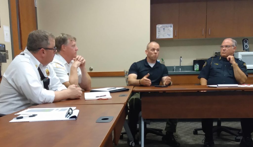 Janesville Police Department talks law enforcement response to threat