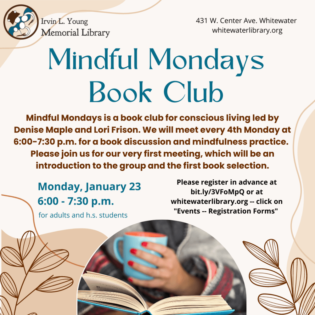 Mindful Mondays Book Club - Vimarsana News