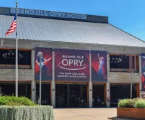 The Grand Ole Opry House^ a world famous concert hall dedicated to honoring country music and its history. Nashville^ TN^ USA