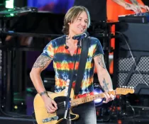 Keith Urban on August 9^ 2019 at Rumsey Playfield in New York City.
