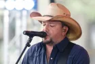 Jason Aldean performs onstage at NBC's 'Today Show' at Rockefeller Plaza July 31^ 2015 in New York City.