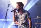 Thomas Rhett performs at the iHeartRadio Album Release Party with Thomas Rhett on September 28^ 2015 at the iHeartRadio Theater in New York City.