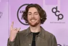 Bailey Zimmerman at the 2022 American Music Awards at the Microsoft Theatre. LOS ANGELES^ CA. November 20^ 2022