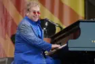 Sir Elton John headlines the New Orleans Jazz and Heritage Festival New Orleans^ LA - May 2^ 2015