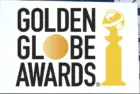 The Golden globe awards logo seen on billboard. Golden globe awards honored the best in film and American television^ as chosen by the Hollywood Foreign Press Association Jakarta - November 27^2023