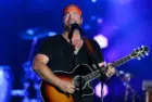 Lee Brice performs in concert at The Fest at Long Island Community Hospital at Bald Hill on July 3^ 2019 in Farmingville^ New York.