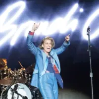 Brandi Carlile performs at the 2022 Sound on Sound Music Festival Bridgeport^ Connecticut - September 25^ 2022 Singer songwriter