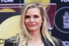 TCM Hosts Handprint And Footprint Ceremony Honoring Michelle Pfeiffer held at the TCL Chinese Theatre IMAX in Hollywood^ USA on April 25^ 2025.
