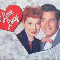 An "I love Lucy" poster inside Twisters Soda Fountain^ a 1950's style soda fountain on Route 66. Williams^ Arizona^ USA^ June 23^2013