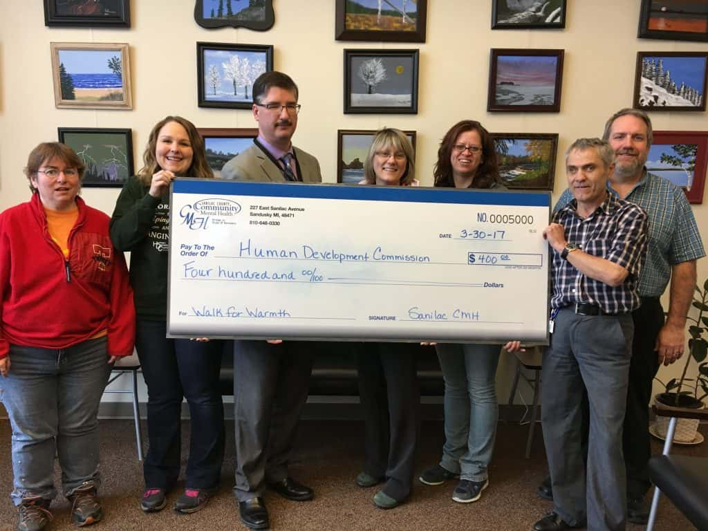 Community Mental Health donates funds | Sanilac Broadcasting Company