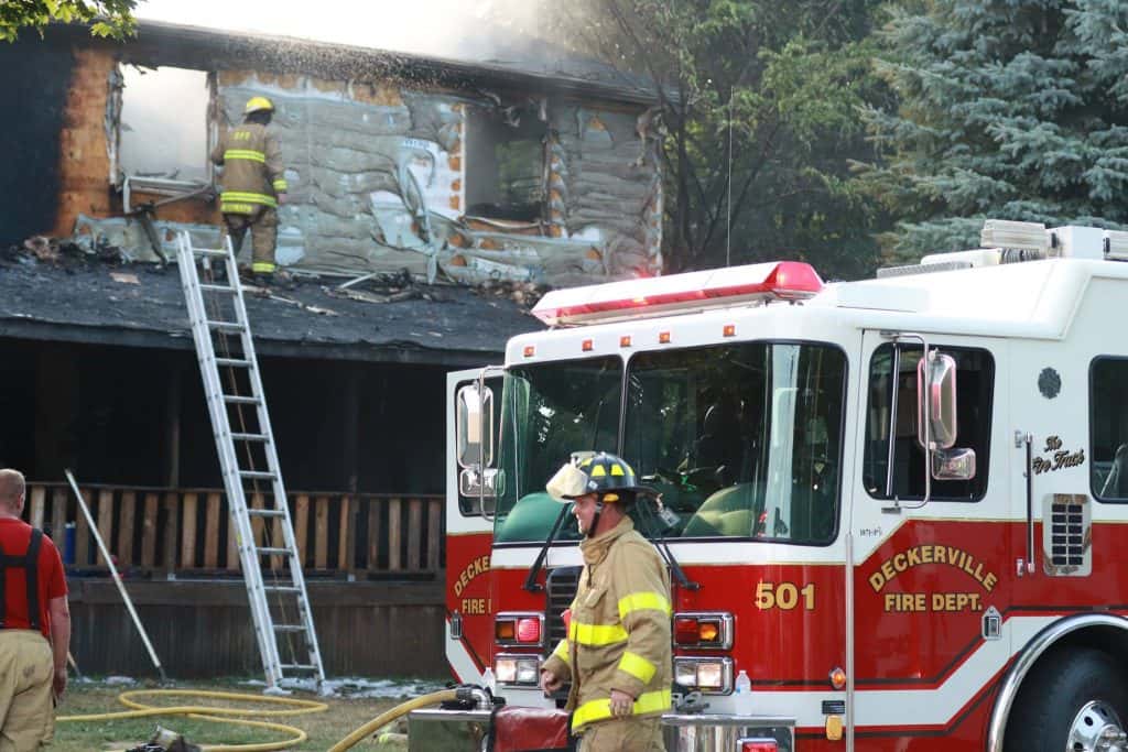 Threealarm fire leaves Deckerville family homeless Sanilac
