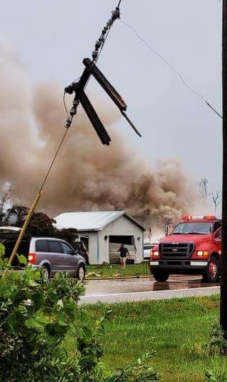 EF-2 tornado hits Port Austin | Sanilac Broadcasting Company