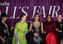 Teyana Taylor^ Sarah Paulson^ Kim Kardashian^ Niecy Nash-Betts and Naomi Watts attend the "All's Fair" London Premiere at Odeon Luxe Leicester Square London^ England^ UK - October 22^ 2025