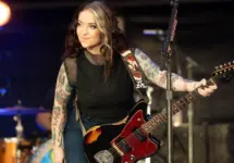 Ashley McBryde performs in concert on April 5^ 2024 in Fort Lauderdale^ Florida. The performance was part of the Tortuga Music Festival.