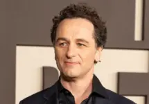 Matthew Rhys attends Netflix's 'The Beast in Me' premiere event at The Plaza Hotel in New York^ NY on November 5^ 2025.