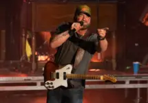 Lee Brice performs in Fort Lauderdale^ Florida^ on September 12^ 2025. The performance was part of his What You Know About That tour.