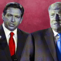 illustration_desantisron_trumpdonald_111722mm-ap-see-credits_trump-v-desantis719440
