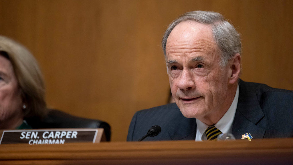 Delaware Sen. Tom Carper To Retire From Senate At End Of Term 