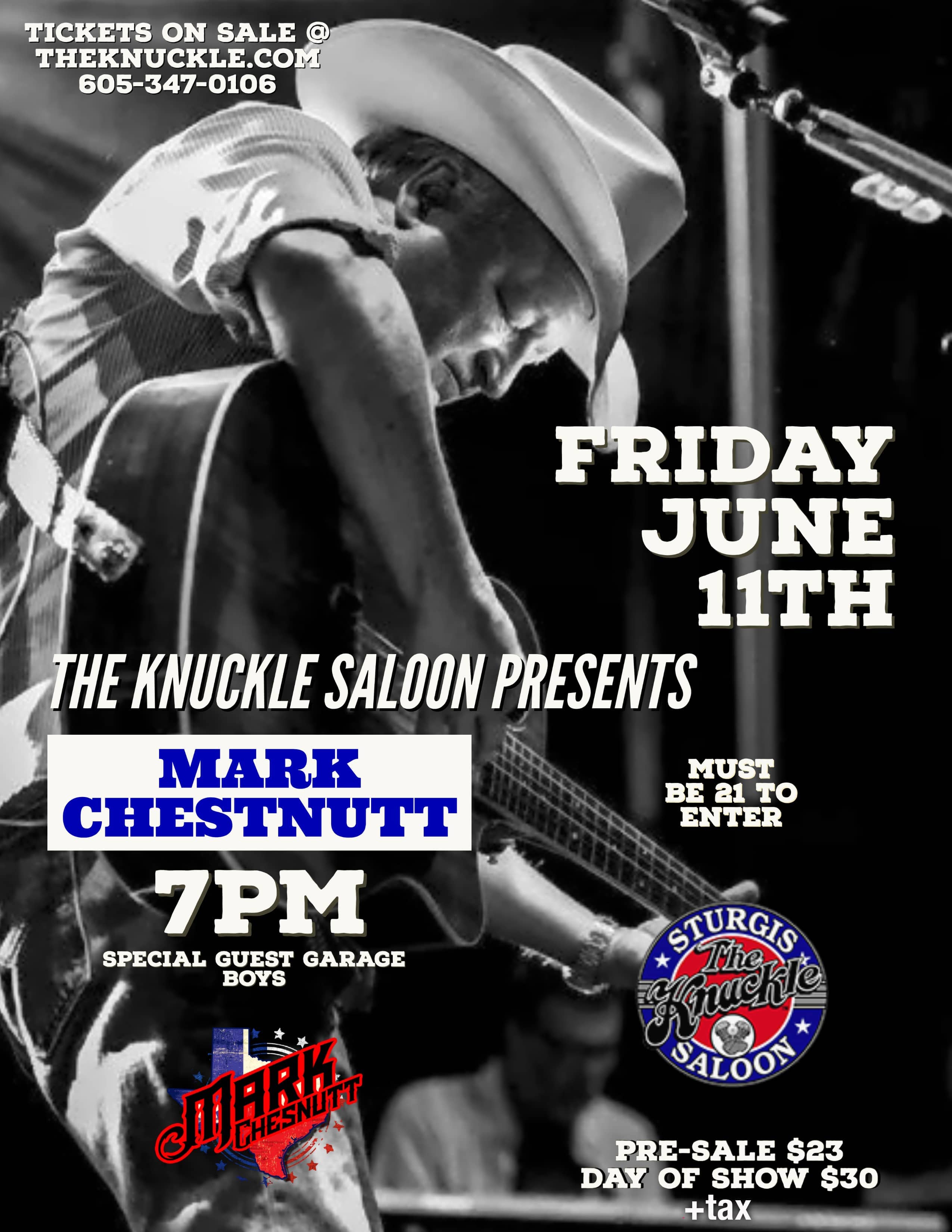 Mark Chesnutt live at the Knuckle Saloon