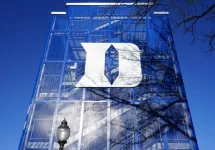 Duke University^ strong on athletics. Its teams are called the Blue Devils.